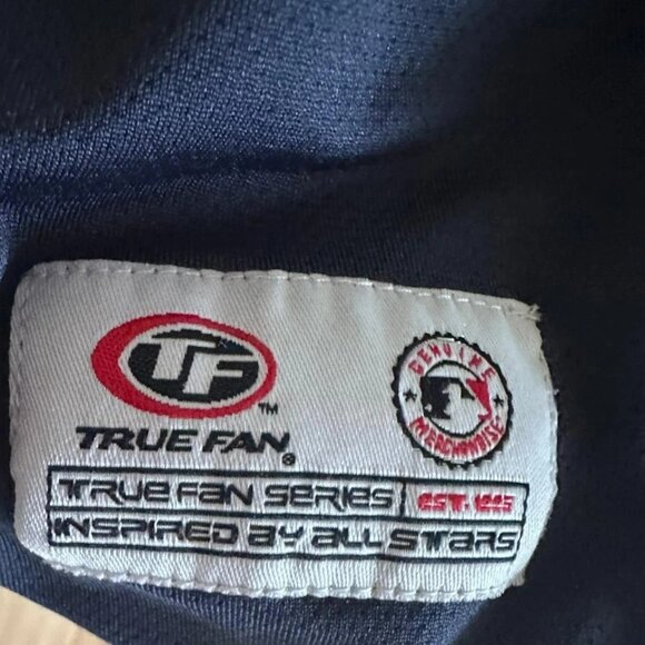 Milwaukee Brewers Men's XXL Blue Gray V-Neck T-Shirt MLB Baseball Fan Tee - Picture 5 of 5